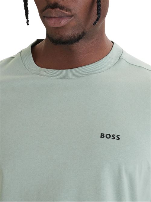 T-shirt stretch con logo Boss Green | 50506373359